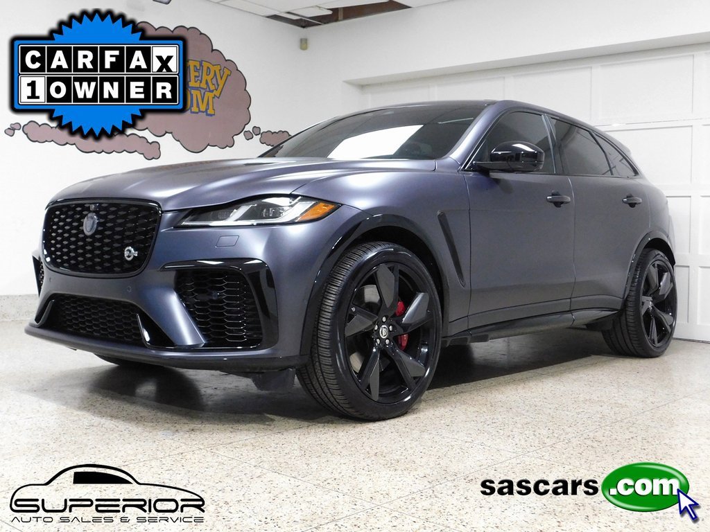 Used 2024 Jaguar F-PACE SVR video 1