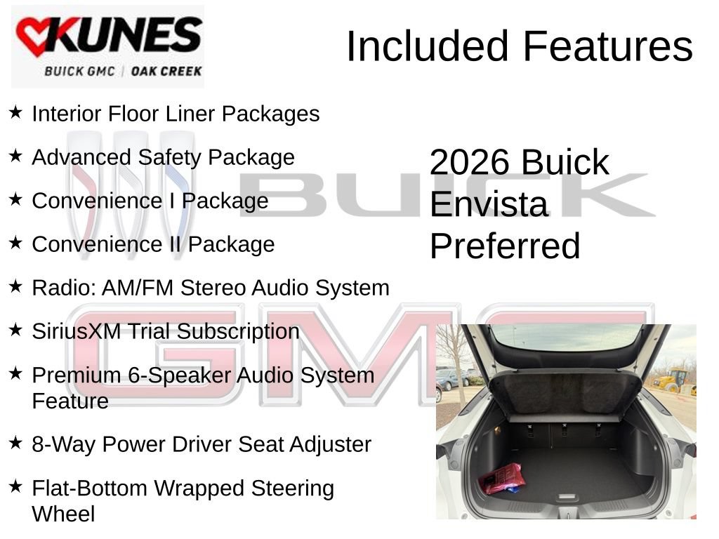 New 2026 Buick Envista Sport Touring w/ Convenience I Package FWD image 2