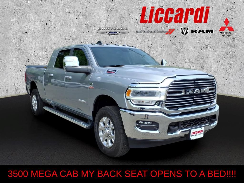 Used 2024 RAM 3500 Laramie w/ Chrome Bumper Package AWD/4WD image 1