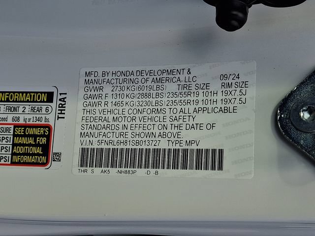 Certified 2025 Honda Odyssey Touring image 29