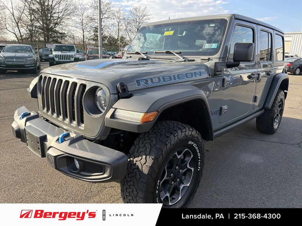 Used 2023 Jeep Wrangler Unlimited Rubicon 4xe w/ Cold Weather Group