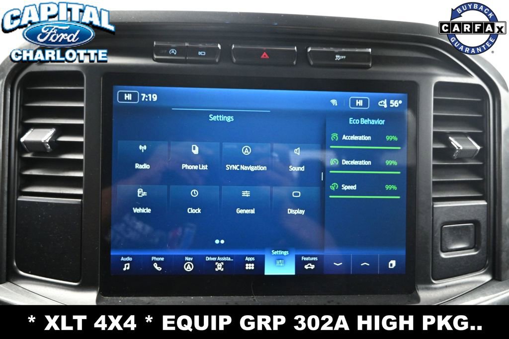 Used 2023 Ford F150 XLT w/ Equipment Group 302A High AWD/4WD image 14
