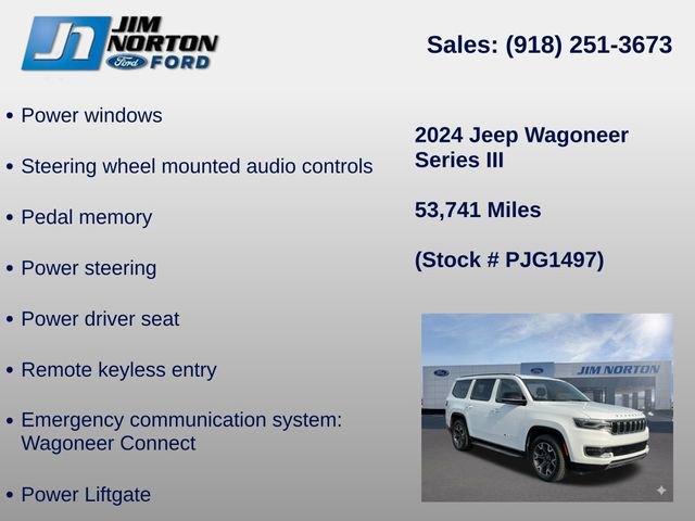 Used 2024 Jeep Wagoneer Series III image 14