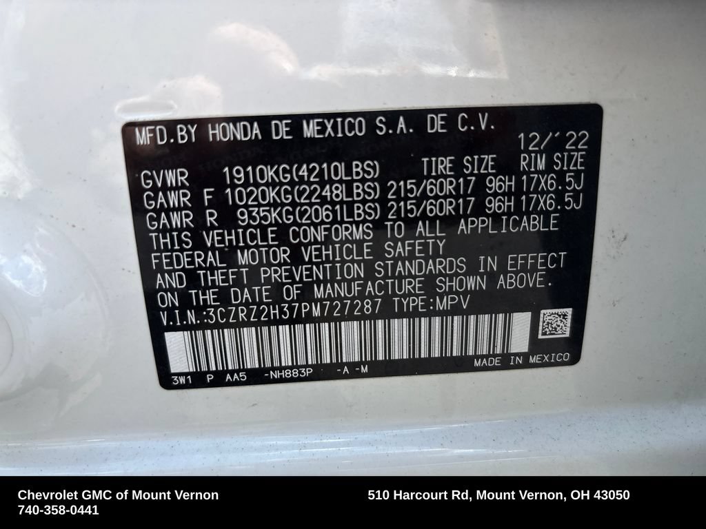 Used 2023 Honda HR-V LX image 30