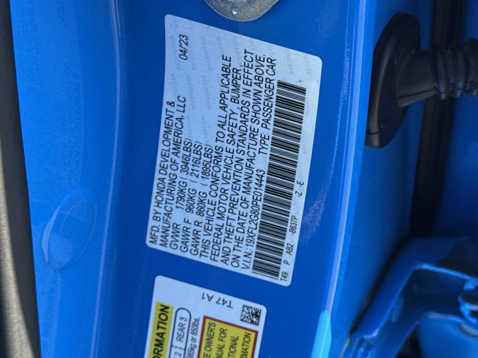 Used 2023 Honda Civic Sport image 30