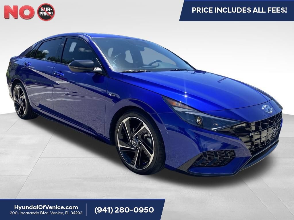 Certified 2021 Hyundai Elantra N Line