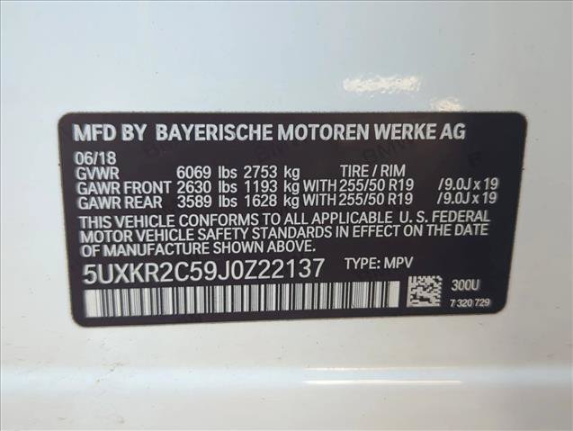 Used 2018 BMW X5 sDrive35i w/ Premium Package RWD image 29