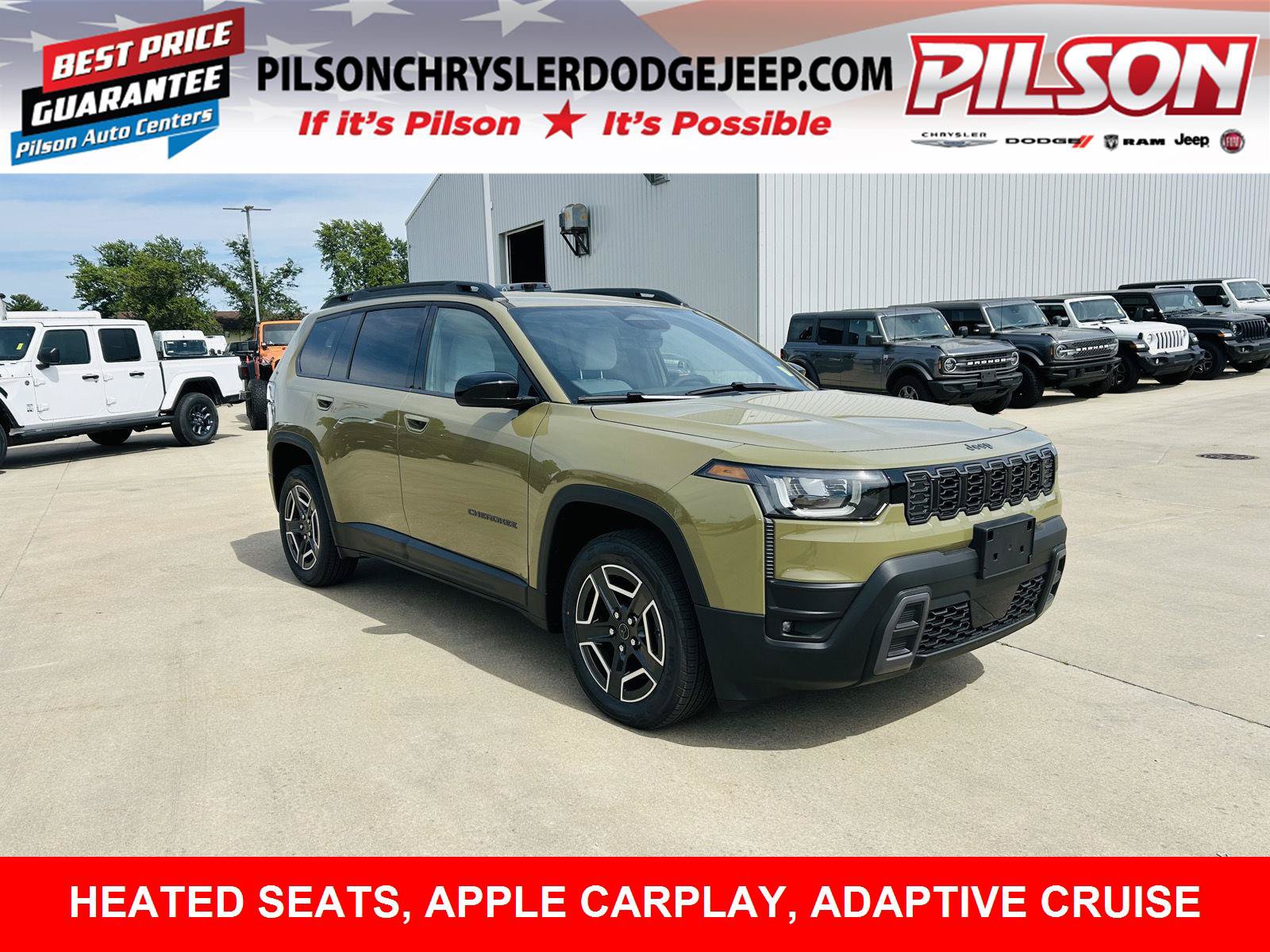 New 2026 Jeep Cherokee Laredo AWD/4WD image 1