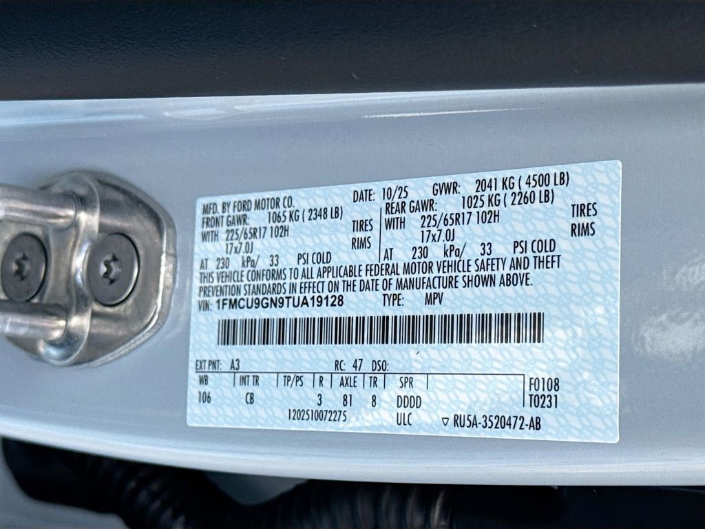 New 2026 Ford Escape Active w/ Cold Weather Package image 36