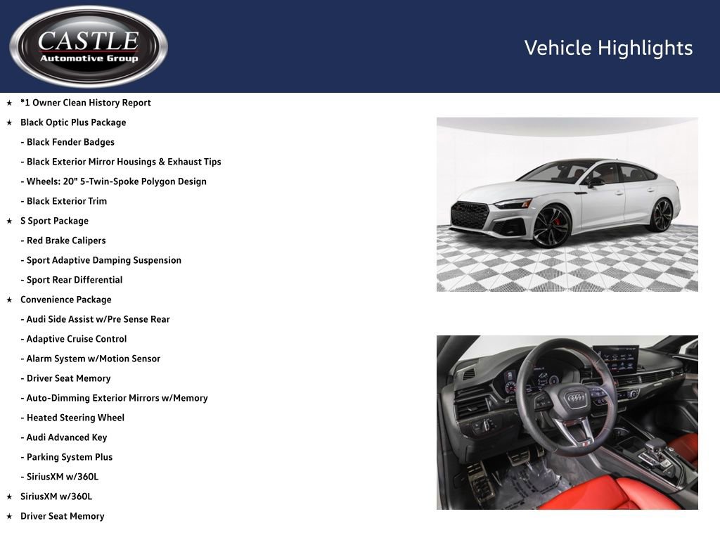 Used 2023 Audi S5 Premium Plus w/ Premium Plus Package image 4