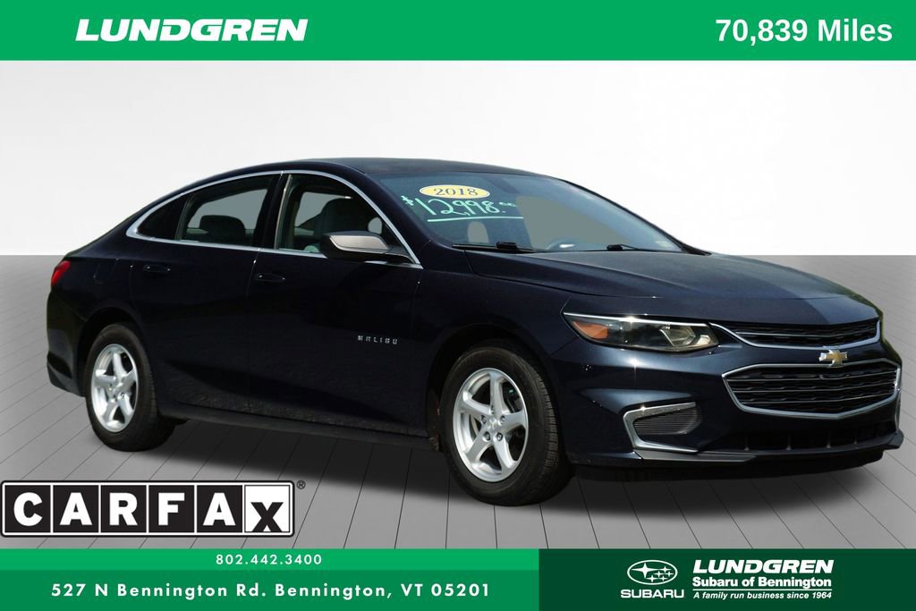 Used 2018 Chevrolet Malibu LS image 1