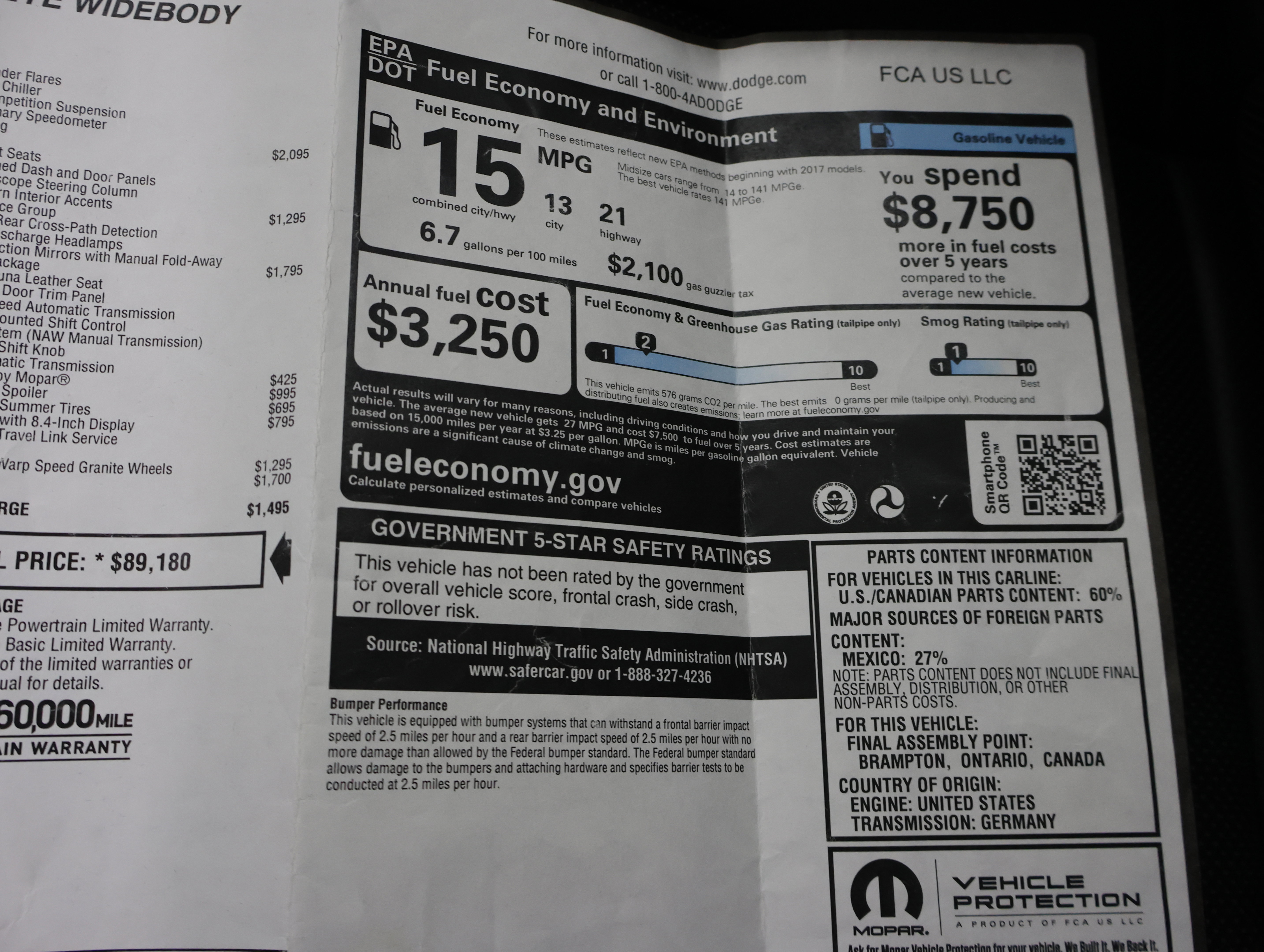 Used 2020 Dodge Challenger SRT Hellcat Redeye image 56