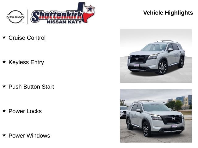 Used 2024 Nissan Pathfinder Platinum w/ Cargo Package image 19