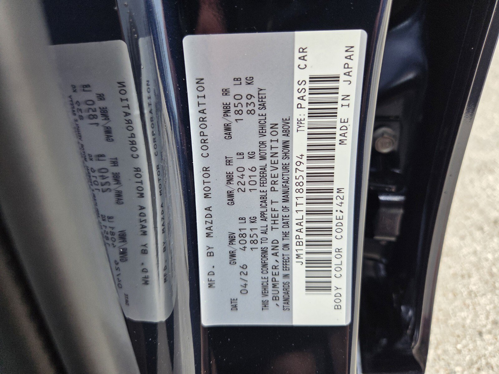 New 2026 MAZDA MAZDA3 s FWD image 18