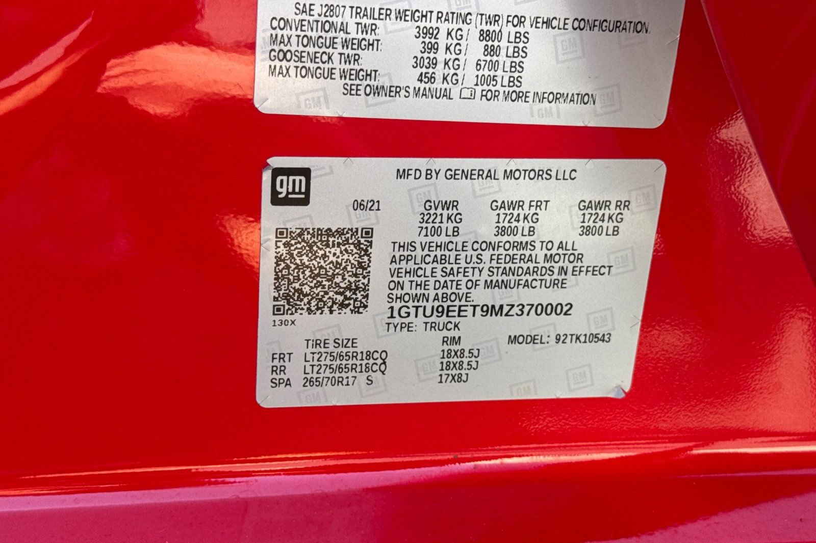 Certified 2021 GMC Sierra 1500 AT4 w/ AT4 Preferred Package AWD/4WD image 29