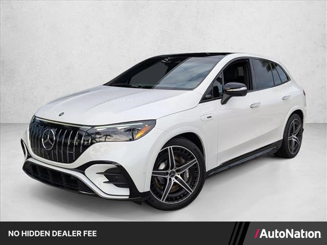 Used 2025 Mercedes-Benz EQE AMG 4MATIC SUV video 1