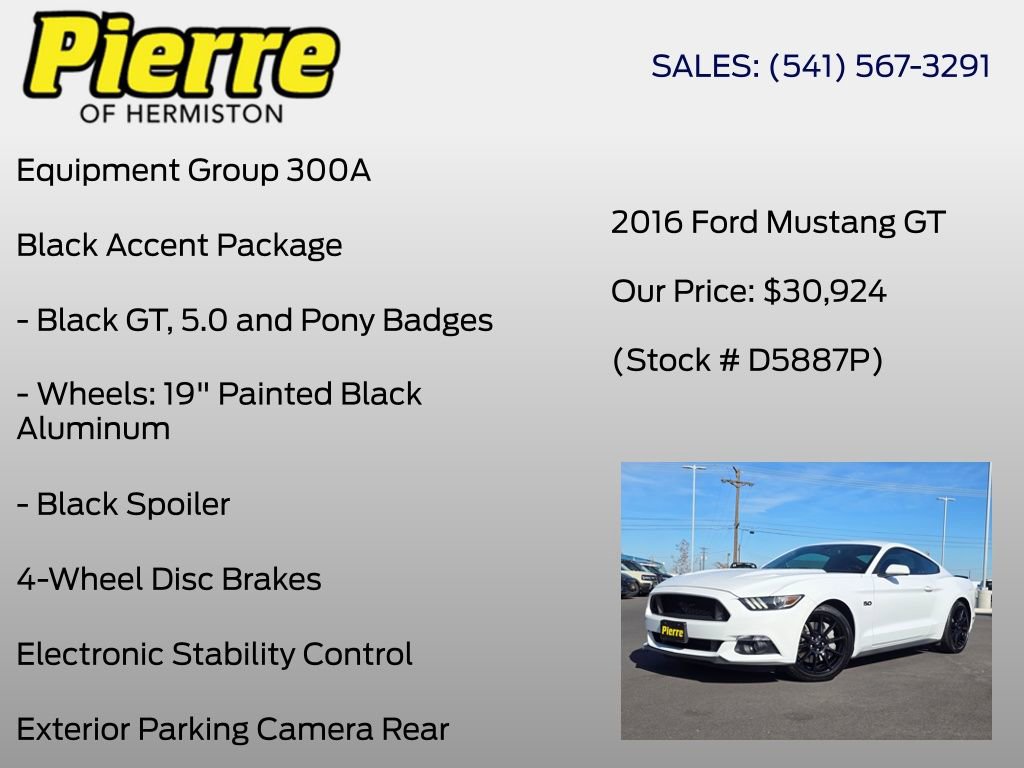 Used 2016 Ford Mustang GT w/ Black Accent Package image 6