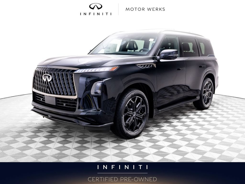 Certified 2026 INFINITI QX80 4WD w/ Sport Exterior Package 360° Tour
