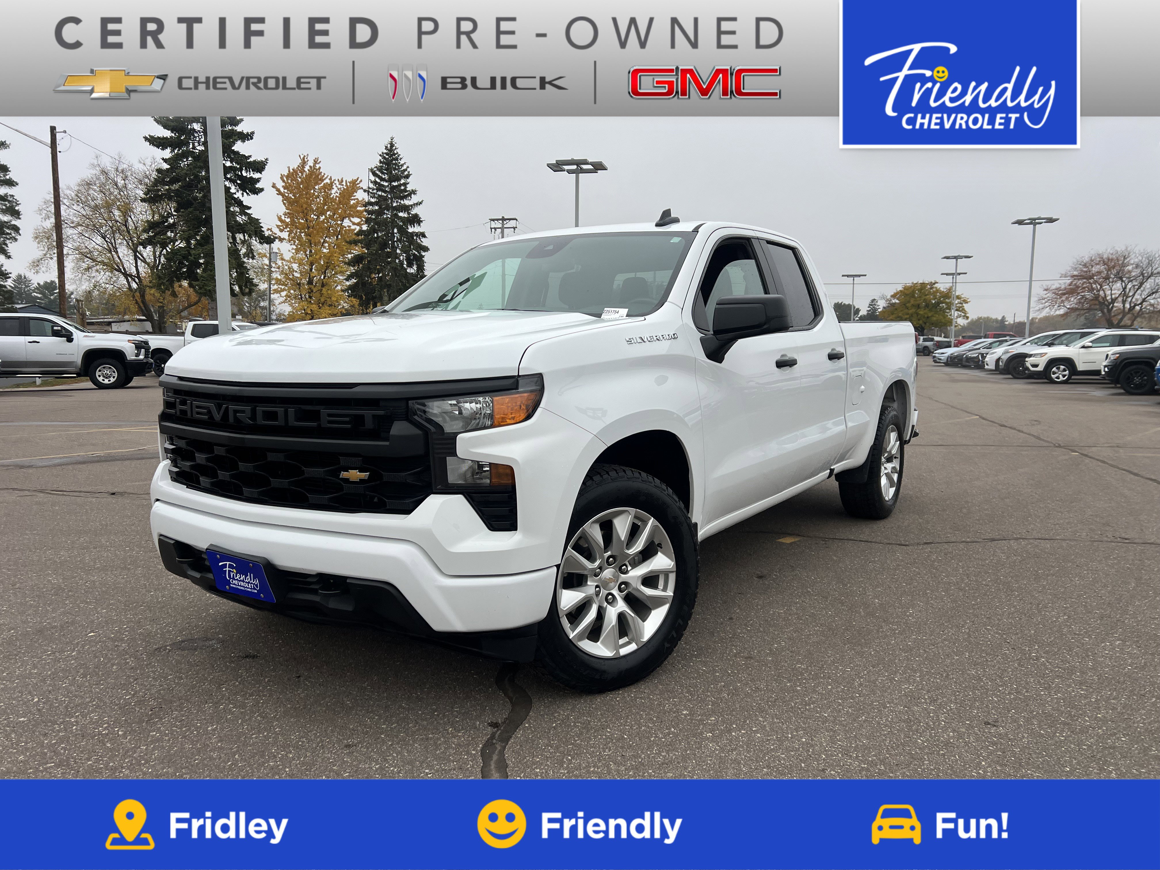 Certified 2023 Chevrolet Silverado 1500 Custom