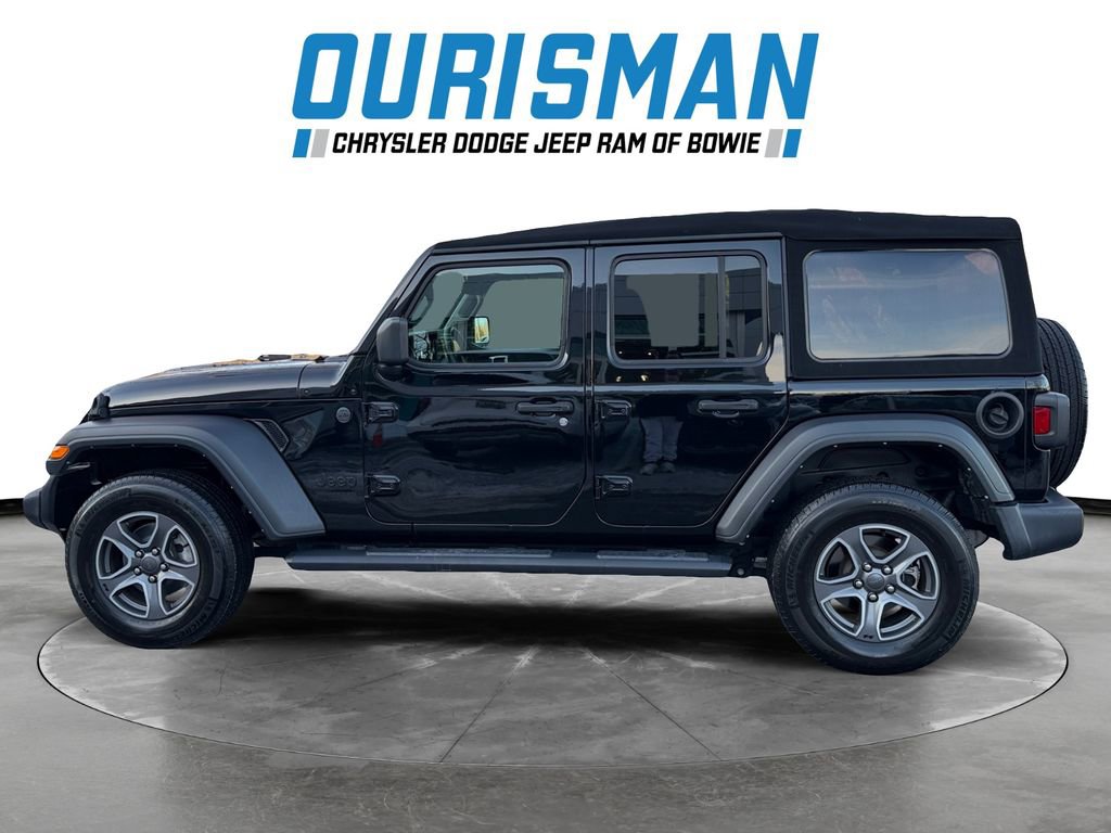 Used 2022 Jeep Wrangler Unlimited Sport image 3