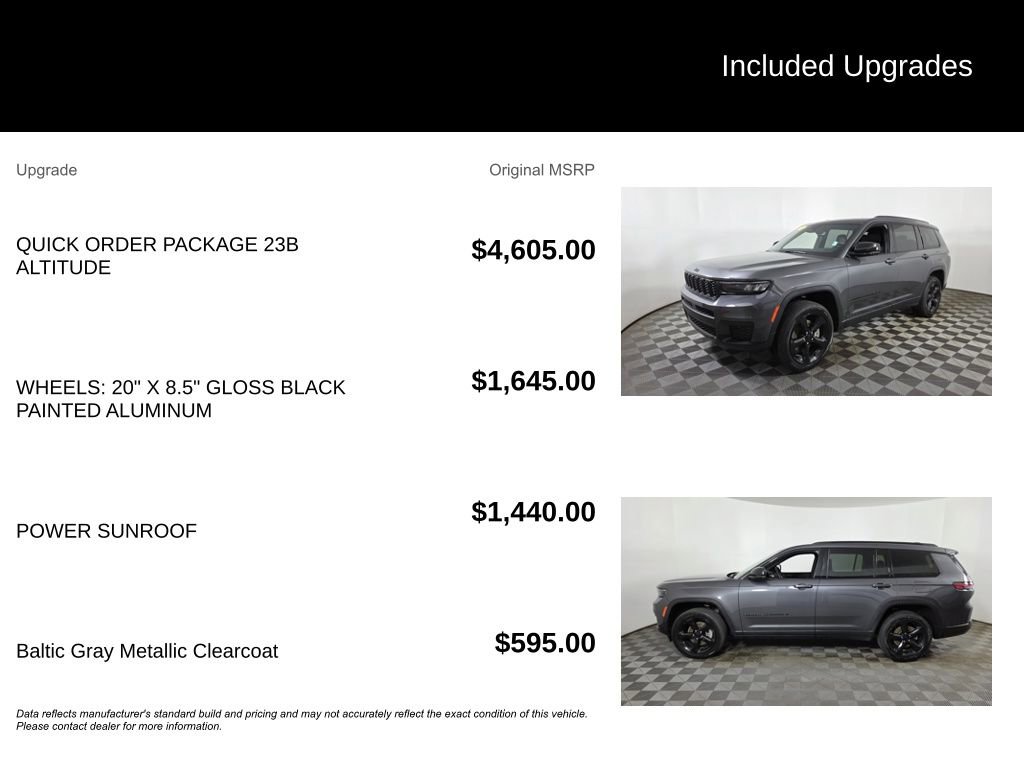 Used 2023 Jeep Grand Cherokee L Laredo AWD/4WD image 6