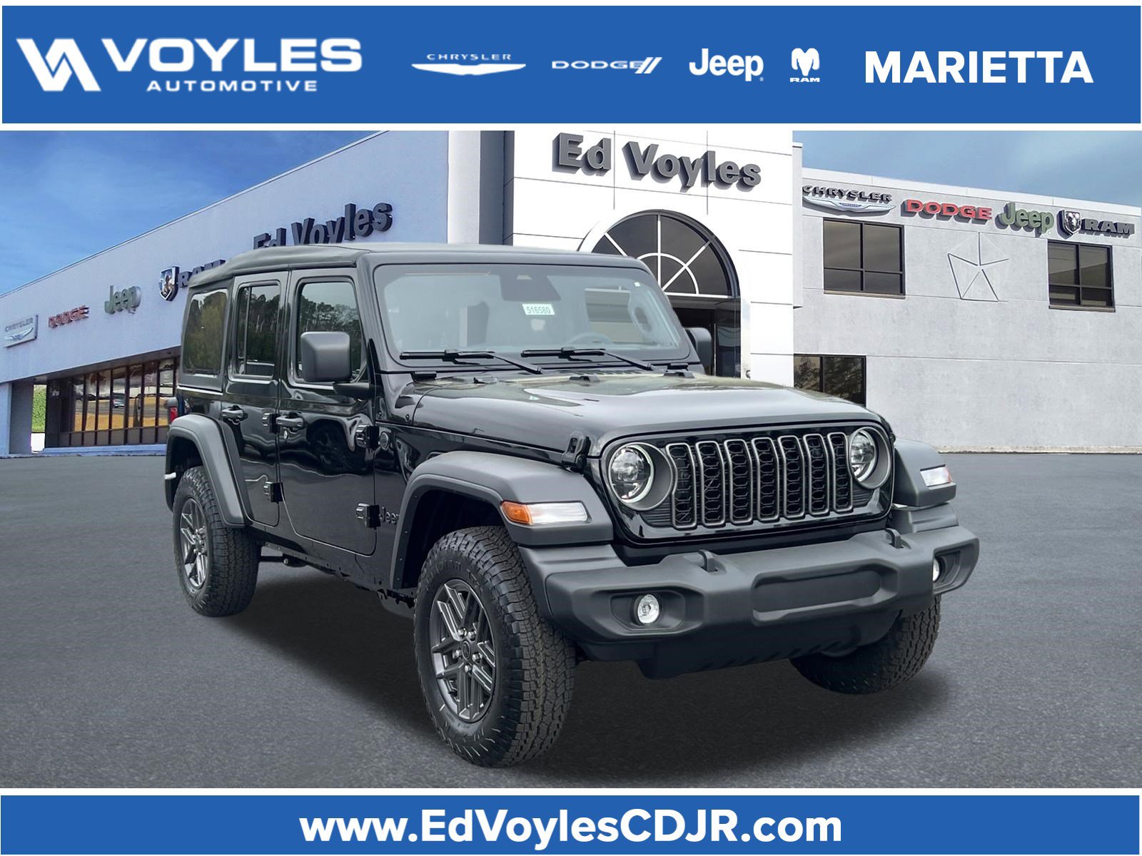 New 2026 Jeep Wrangler Sport S