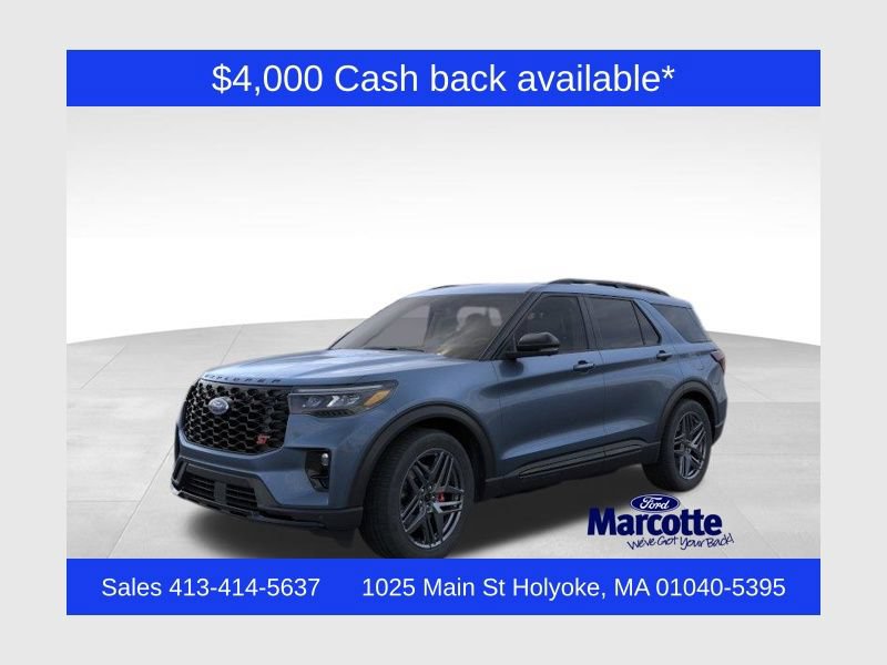New 2026 Ford Explorer ST w/ Sun And Sound Package AWD/4WD 360° Tour