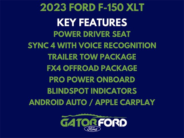Used 2023 Ford F150 XLT w/ Equipment Group 301A Mid image 13