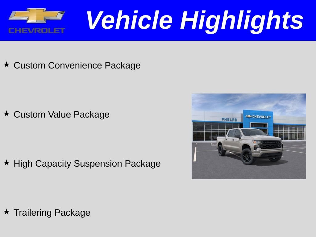 New 2026 Chevrolet Silverado 1500 Custom image 2