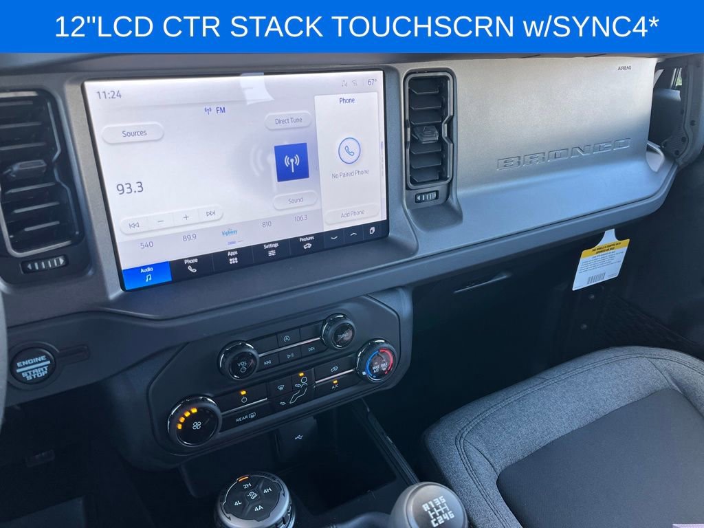 New 2025 Ford Bronco 2-Door w/ Sasquatch Package image 11