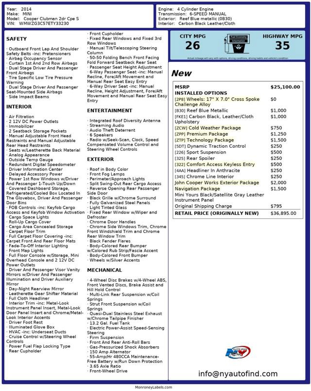 Used 2014 MINI Cooper Clubman S image 23