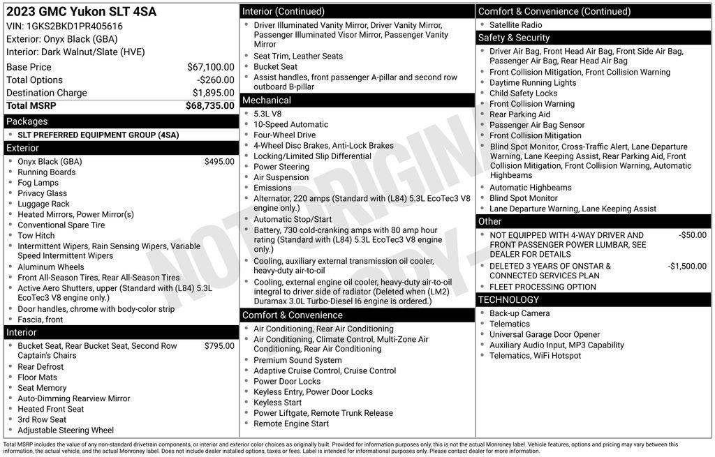 Used 2023 GMC Yukon SLT image 21