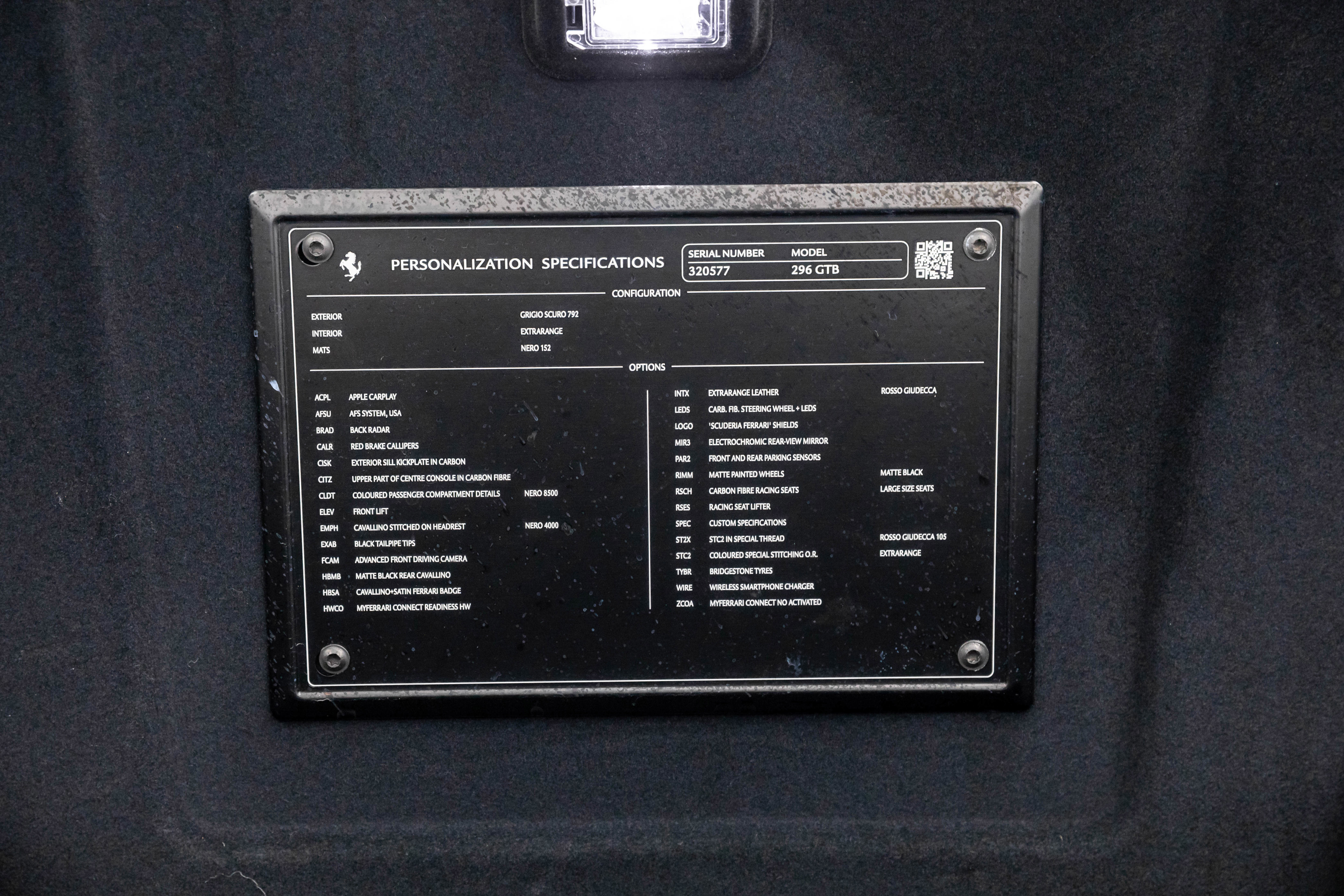 Certified 2025 Ferrari 296 GTB image 52