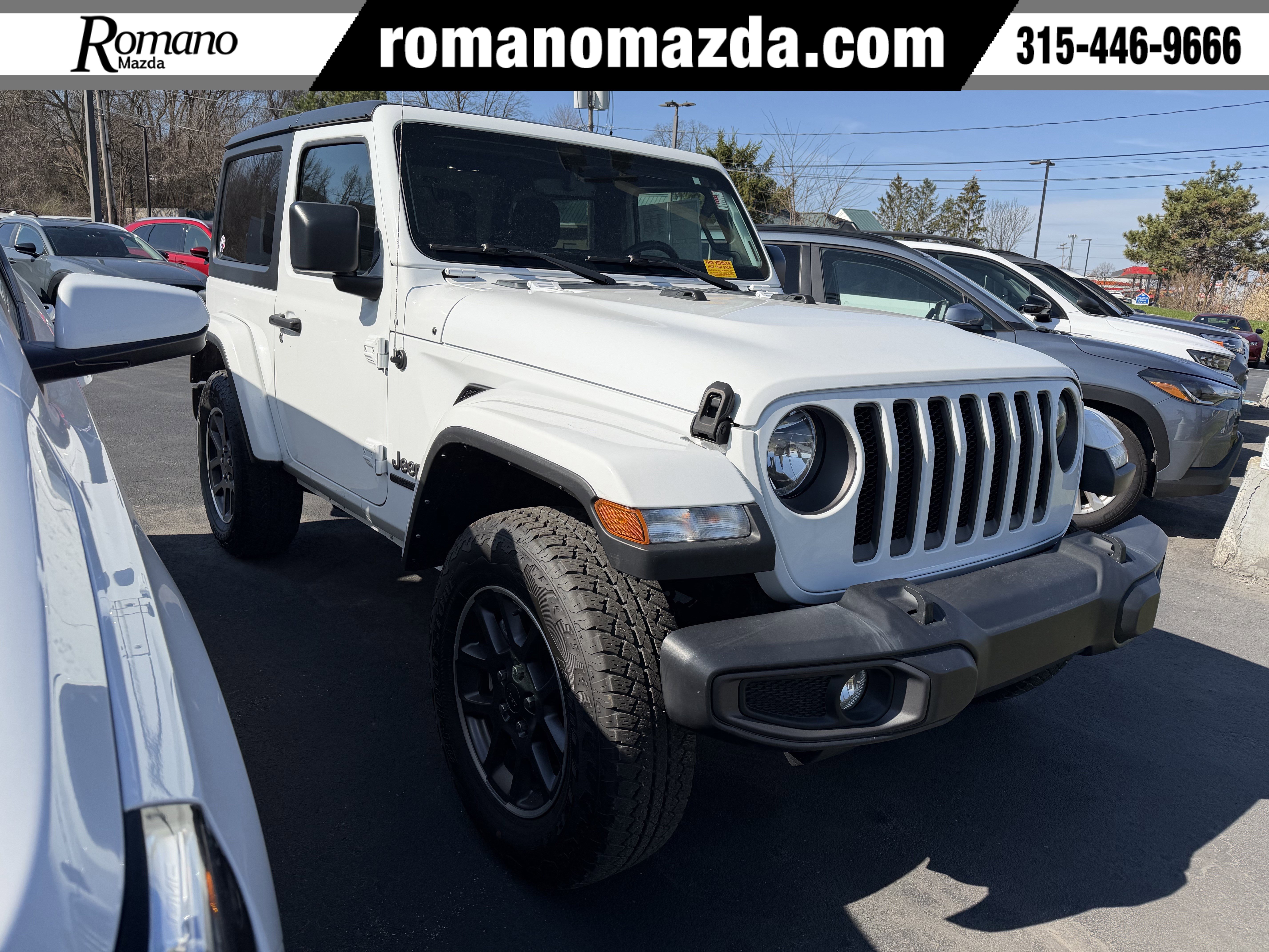 Used 2021 Jeep Wrangler Sport AWD/4WD image 1