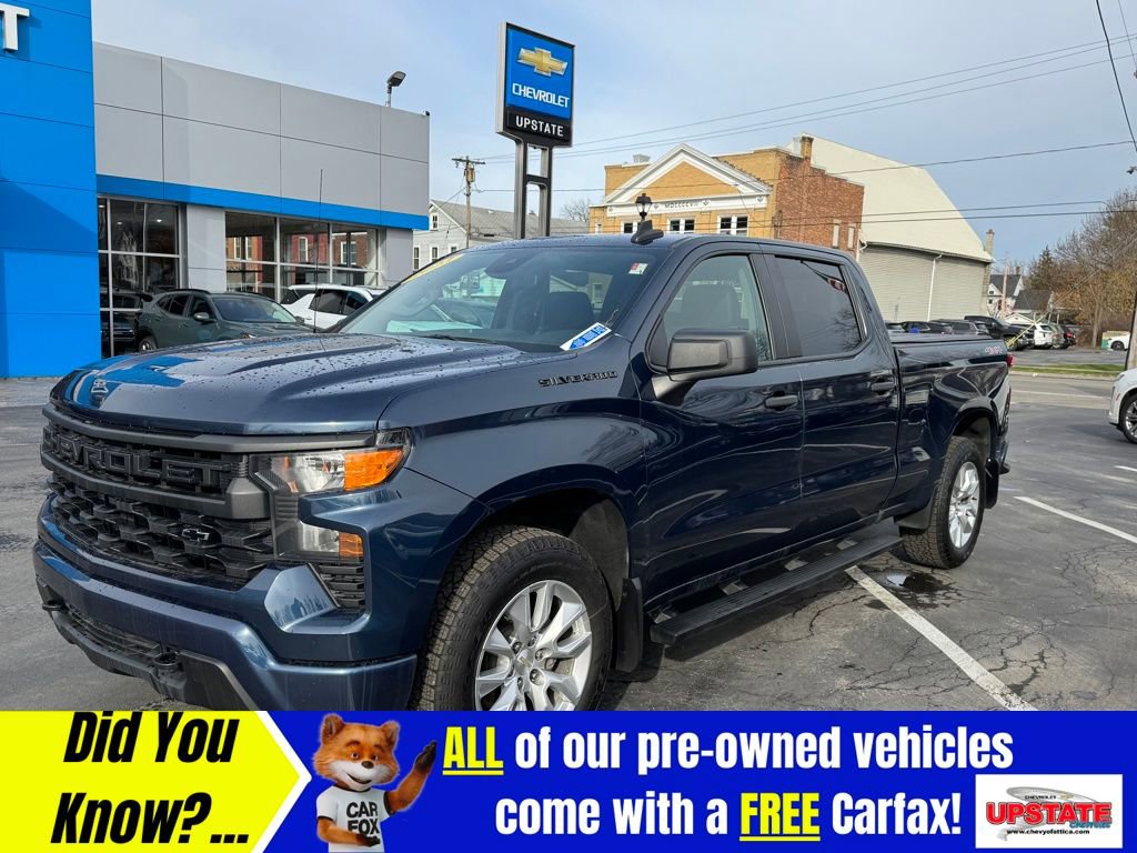 Used 2023 Chevrolet Silverado 1500 Custom w/ LPO, Dark Essentials Package image 2