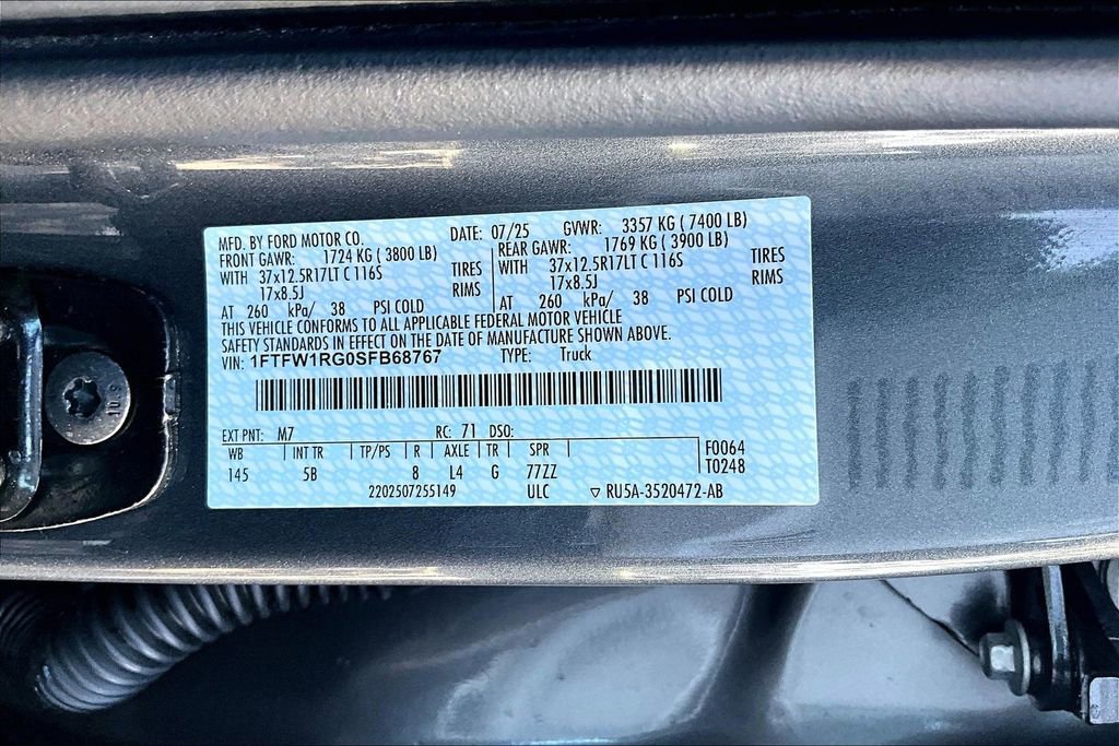 Used 2025 Ford F150 Raptor image 34