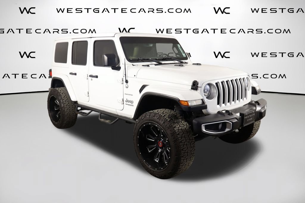 Used 2018 Jeep Wrangler Unlimited Sahara AWD/4WD image 45