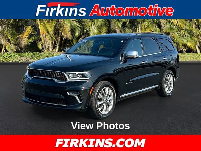 Used 2021 Dodge Durango Citadel w/ Premium Entertainment Group RWD image 1