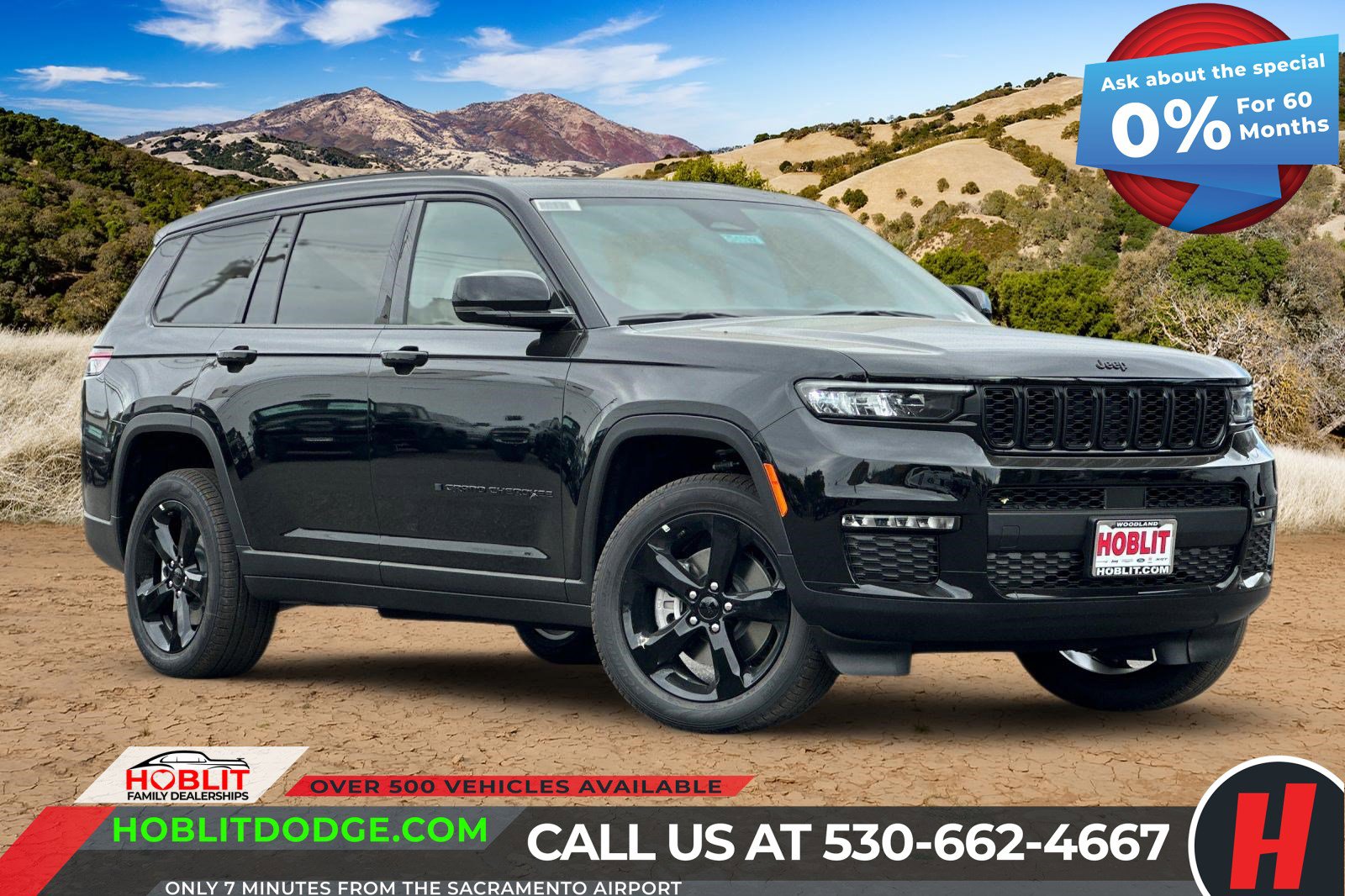 New 2025 Jeep Grand Cherokee L Limited w/ Black Appearance Package
