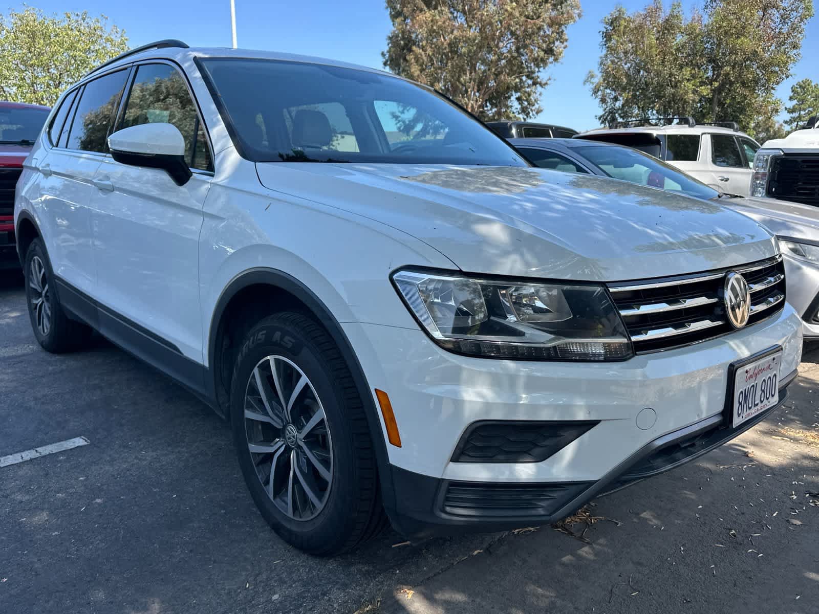 Used 2019 Volkswagen Tiguan SE w/ Panoramic Sunroof Package FWD image 3