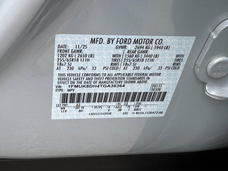 New 2026 Ford Explorer Active image 18