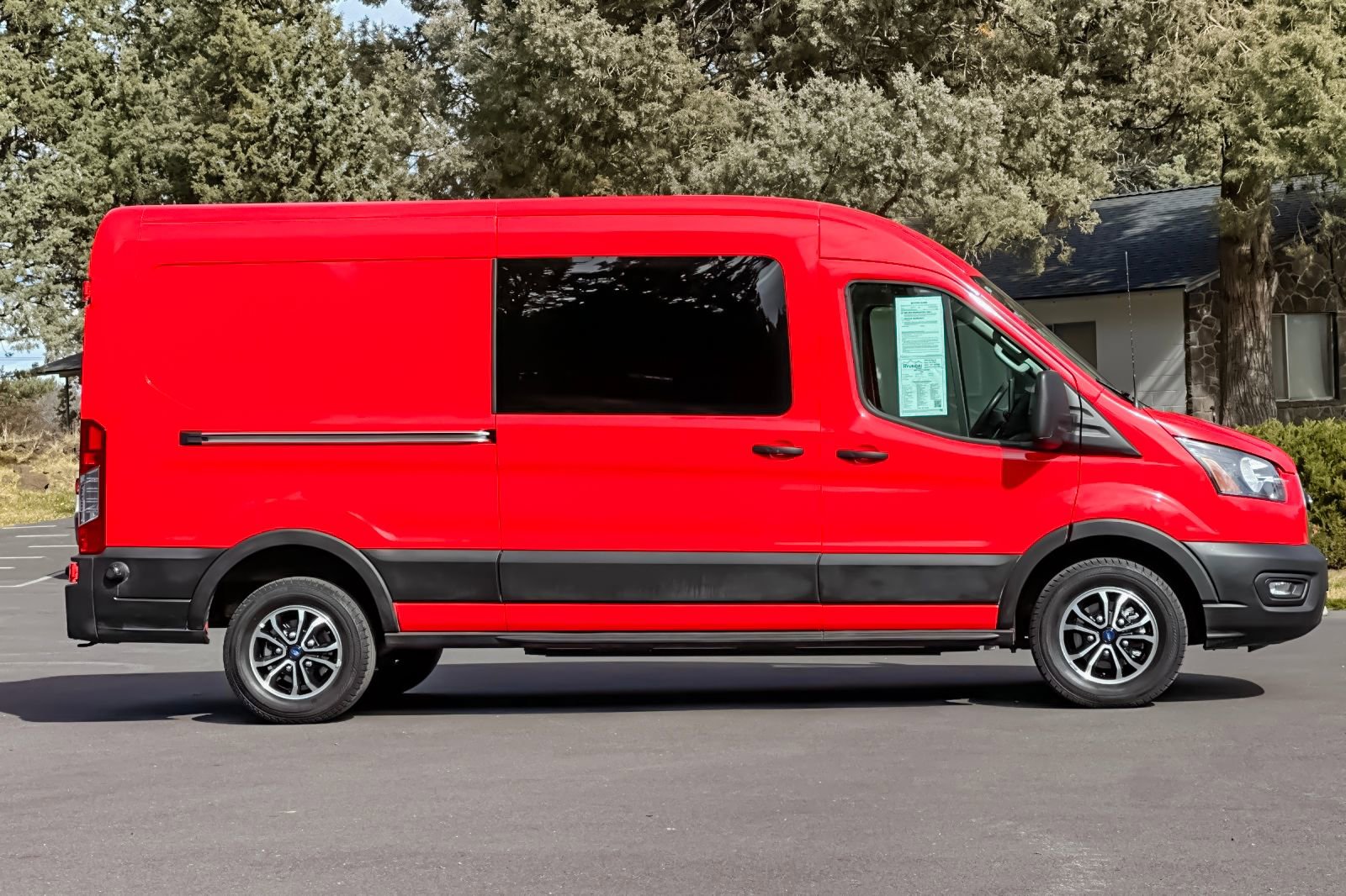 Used 2023 Ford E-Transit Medium Roof w/ Load Area Protection Package image 3