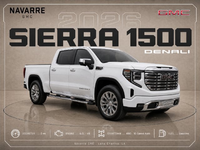 New 2026 GMC Sierra 1500 Denali w/ Technology Package AWD/4WD image 1