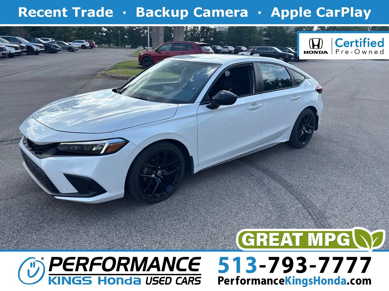 Certified 2022 Honda Civic Sport