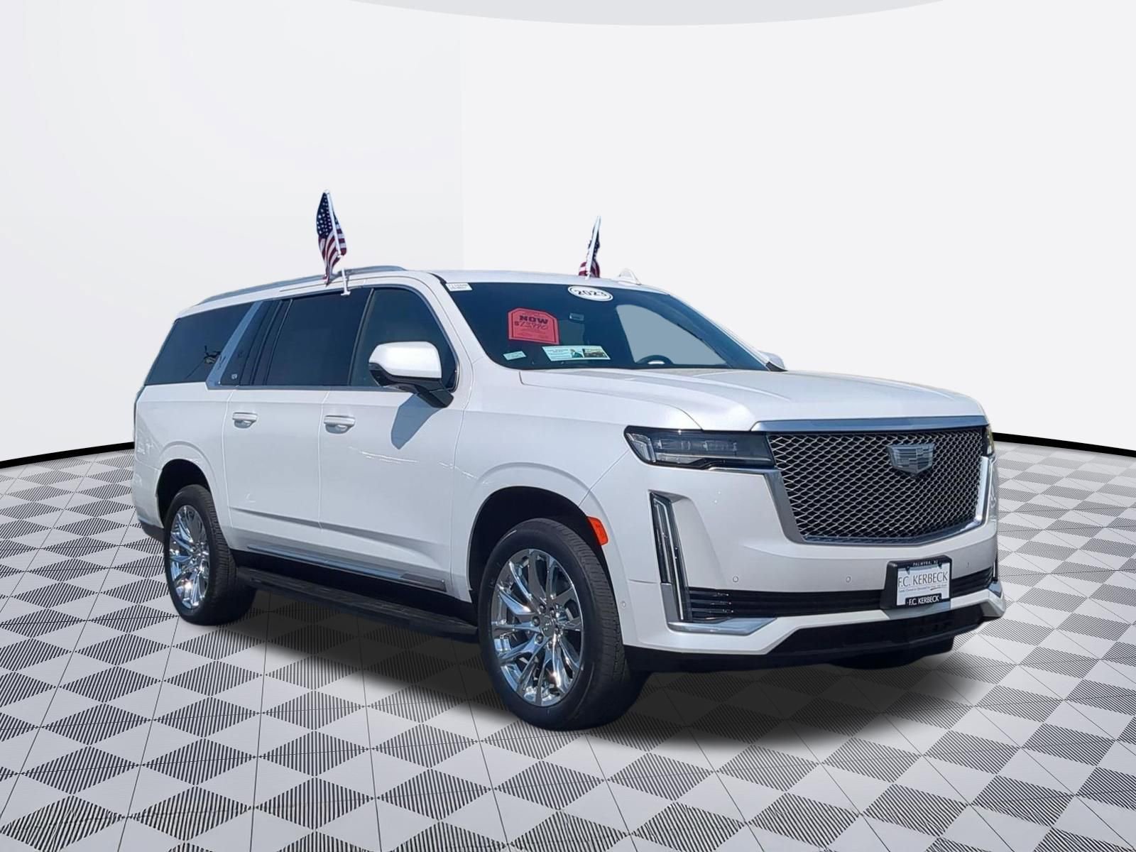 Certified 2023 Cadillac Escalade ESV Premium Luxury w/ LPO, Radiant Package AWD/4WD image 3