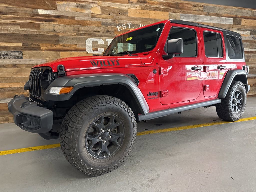 Used 2021 Jeep Wrangler Unlimited Willys image 7