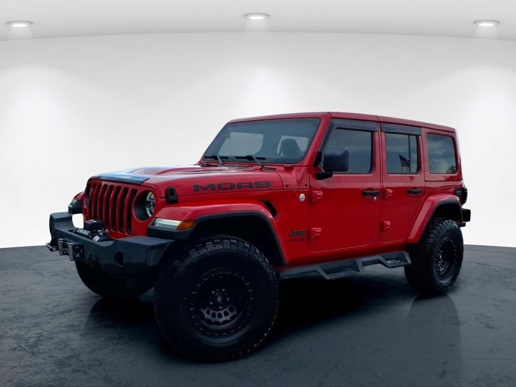 Used 2018 Jeep Wrangler Unlimited Sahara w/ Quick Order Package 24M Moab AWD/4WD image 2
