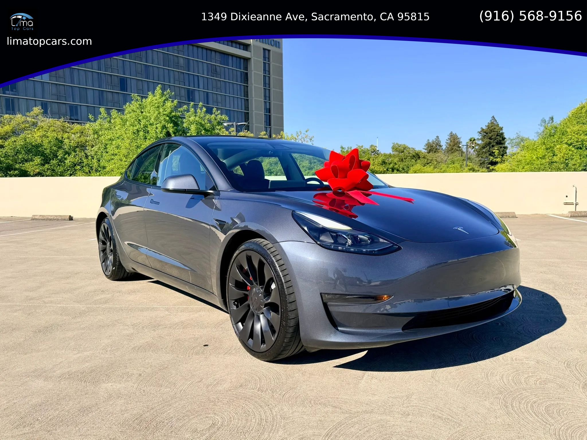 Used 2023 Tesla Model 3 Performance AWD/4WD image 1