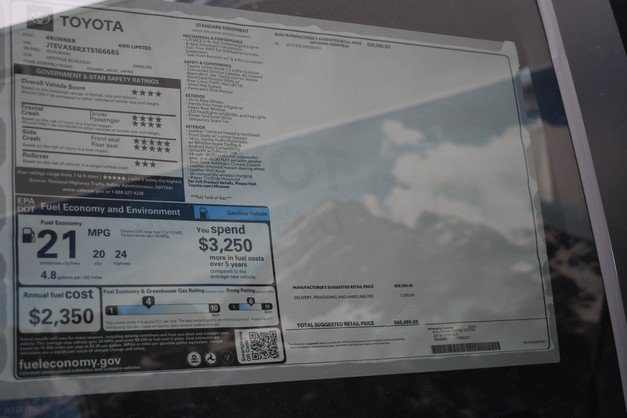 New 2026 Toyota 4Runner Limited AWD/4WD image 15