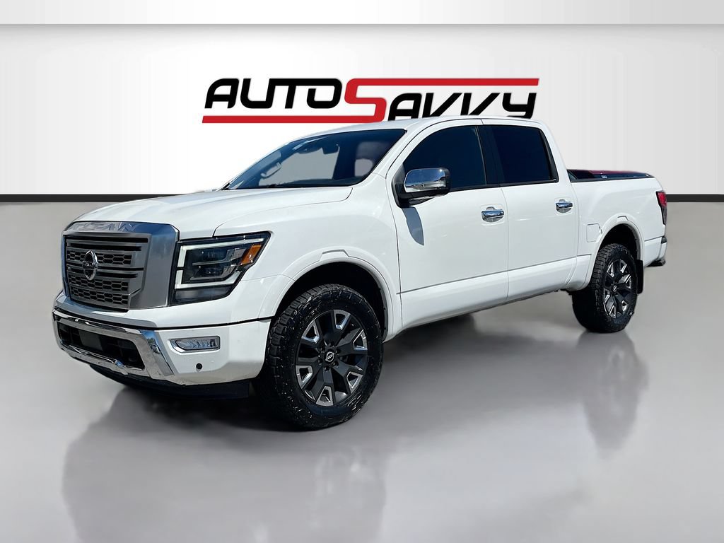 Used 2023 Nissan Titan Platinum Reserve w/ Moonroof Package AWD/4WD image 3